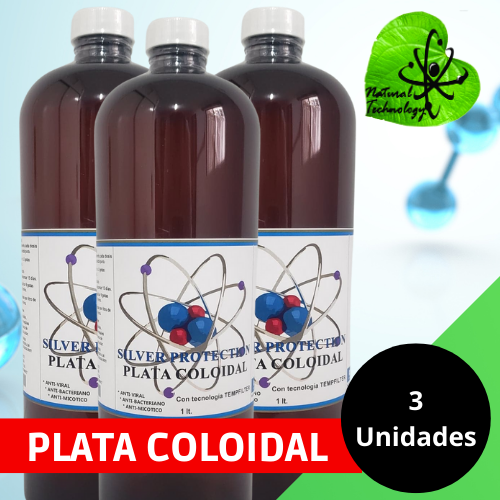 3 Pack Plata Coloidal